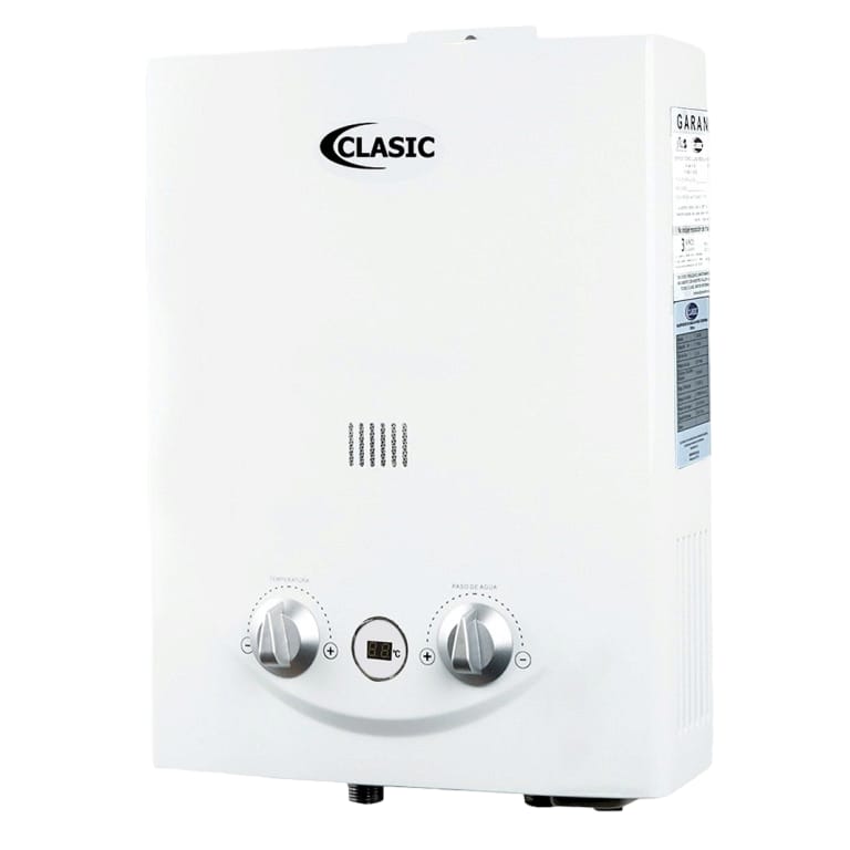 Calentador de paso Clasic 5.5 litros gas natural - Armogas
