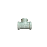 Tee reducida de hierro galvanizado de 1/2 pulgada a 3/8 de pulgada para conexiones de gas y agua Armogas.